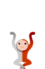 jumping dancer  animation