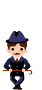 office man dancing  animation