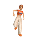 girl dancing  animation