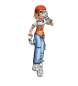 girl dancing  animation