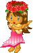 hula hula dancing  animation