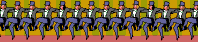 Line of Show Dancers  animation
