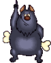 waving dog animations