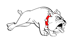 running bulldog animations