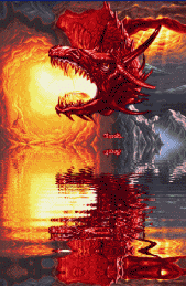  dragon and lake animation