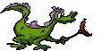  dragon making toast animation
