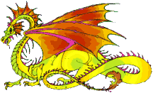  green multi dragon  animation