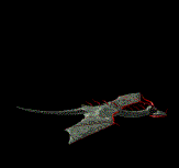 grey dragon animation