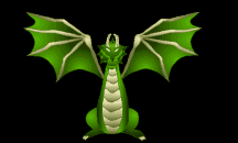 green dragon animation