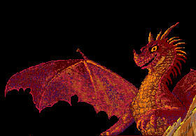  dragon and heart animation