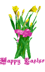  Happy Easter Daffodils amimation