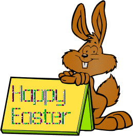 Rabbit Happy Easter  amimation