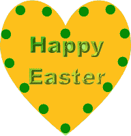 Happy Easter Heart  amimation