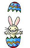 egg and bunny  amimation