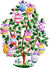 easter egg tree  amimation