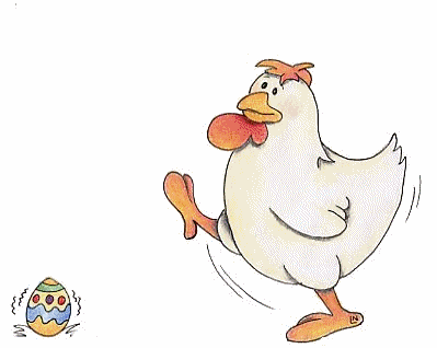 Chicken and Easter Egg  amimation