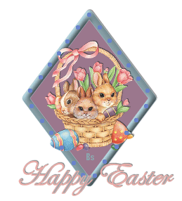 Happy Easter rabbit  amimation