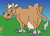  cow   animation