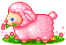 pink sheep   animation