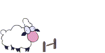  sheep walking  animation