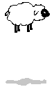  sheep bouncing  animation