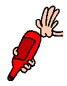 tapping sauce bottle   animation