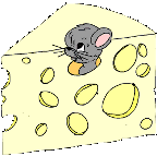 mouse in cheese    animation