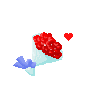  boquet of hearts  animation