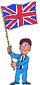 uk flag animation