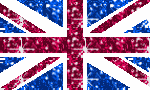 union jack flag animation